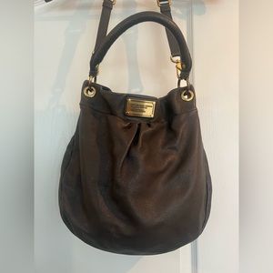 Marc by Marc Jacobs Leather Hobo Bag - Taupe